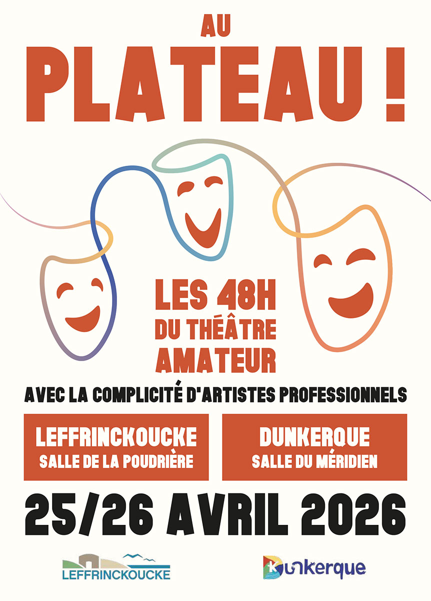 Affiche du festival Au Plateau des 48 heures du theatre amateur